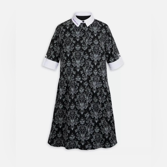 Disney Parks Haunted Mansion Dress Glow In The Dark Costume New with Tags - Picture 1 of 5